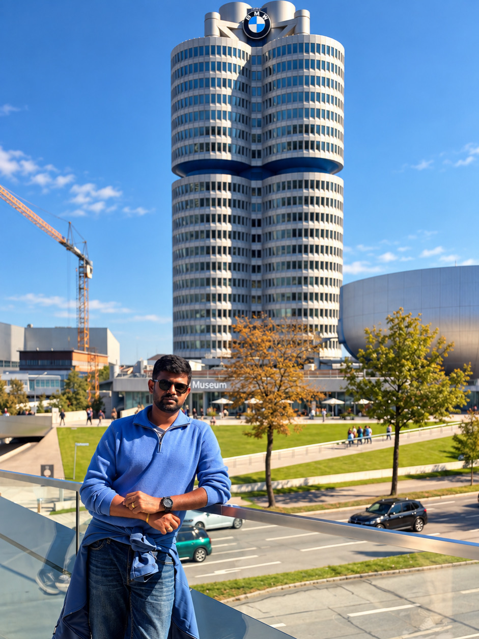 Portrait of Darthick Somu, Principal Cloud Architect and author of Cloud Chronicles